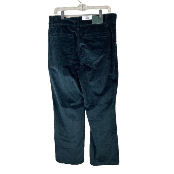 Judy Blue Womens Corduroy Jeans Sz 15/32 Claudia High-Rise Wide Leg Emerald - Picture 3 of 9